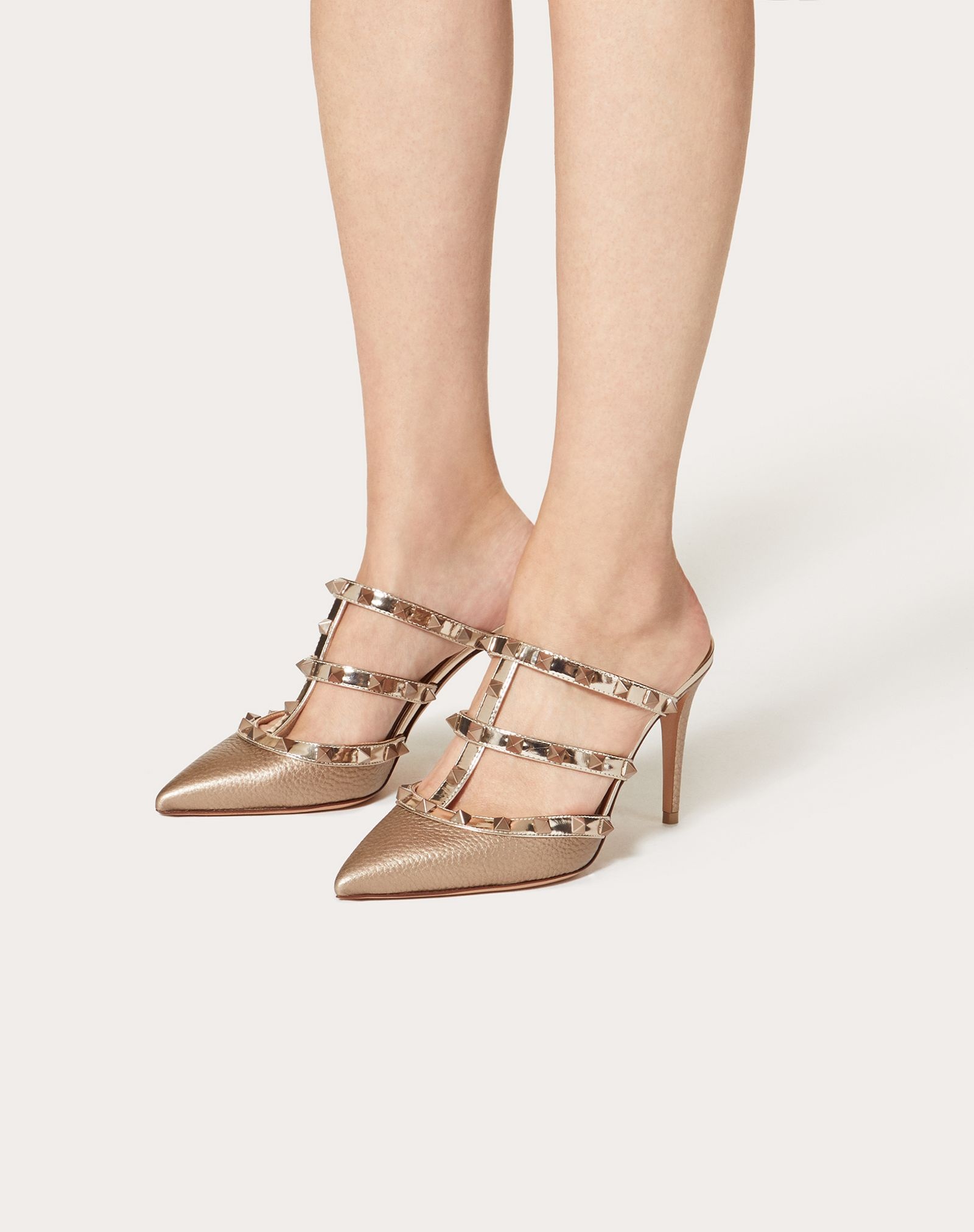 Metallic Rockstud Mule 90mm / 3.5 in. - 6