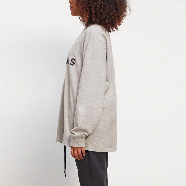 Fear of God Essentials FW20 Long Sleeve Tee 'Oatmeal' 0125250500233260 - 5