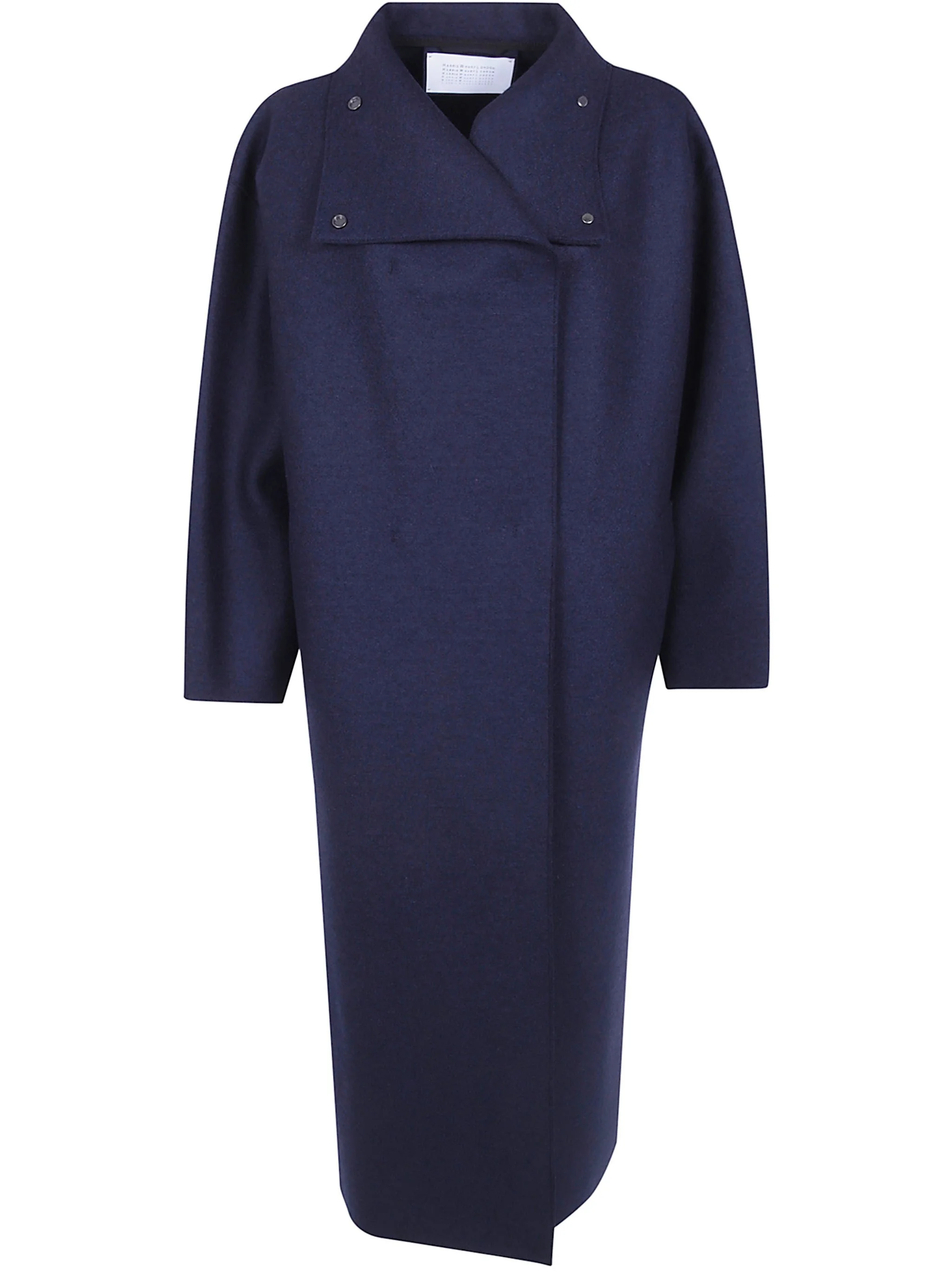 Coat Funnel Neck Women Funnel Neck Oversized Coat - 1