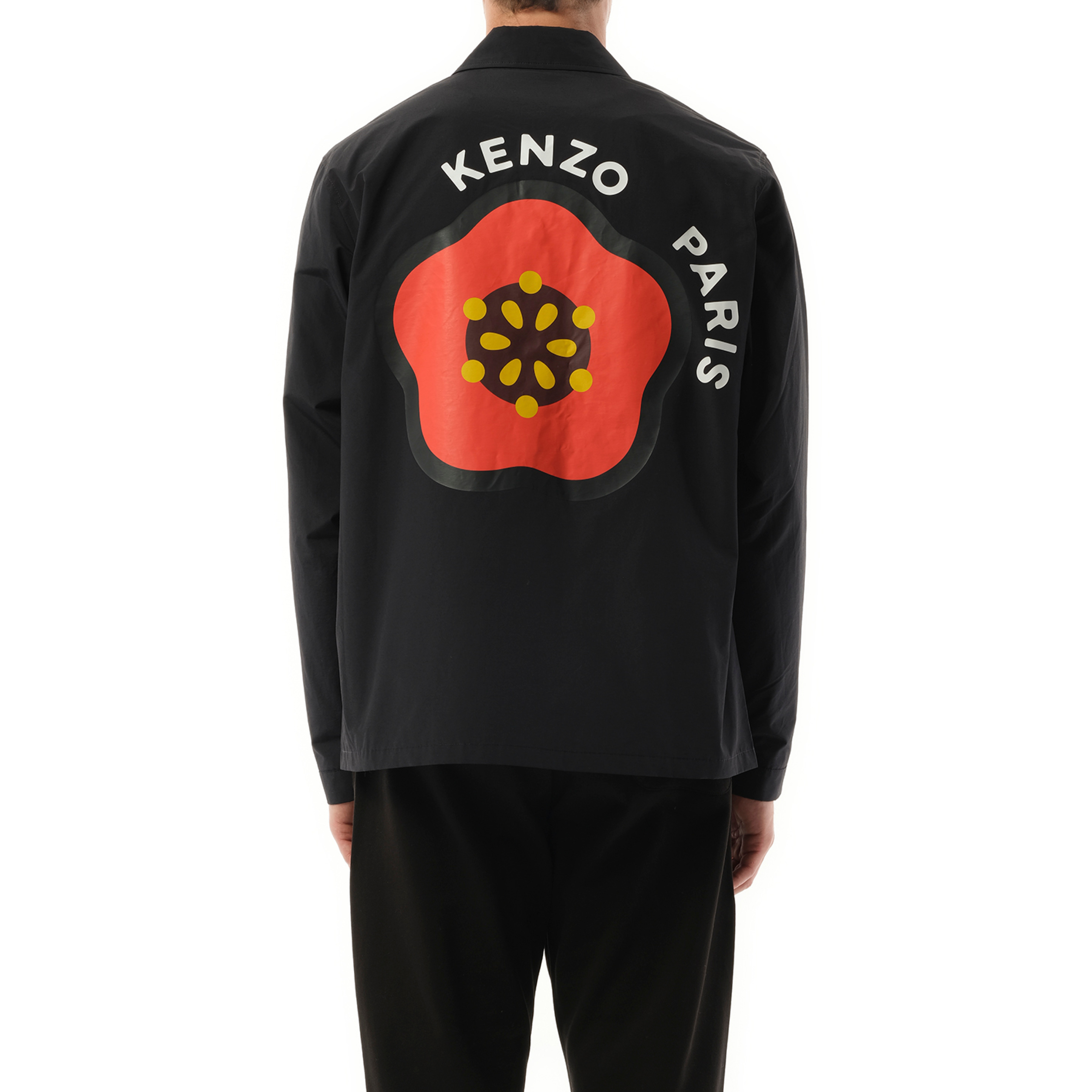 Kenzo Pop Light Coach Jacket in Black - 6