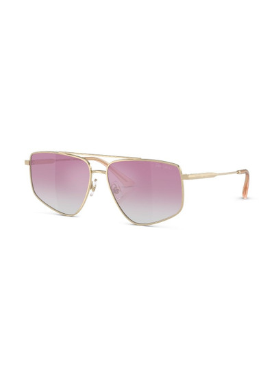 JIMMY CHOO pilot frame sunglasses outlook