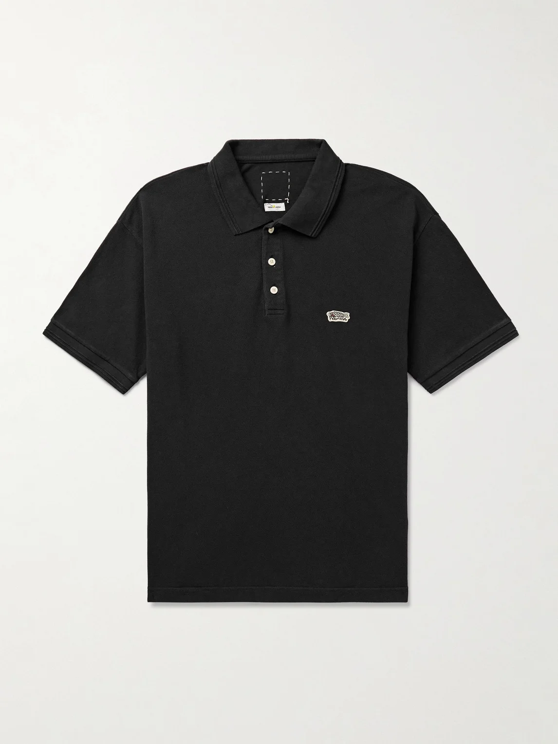 Jumbo Weller Garment-Dyed Cotton-Piqué Polo Shirt - 1