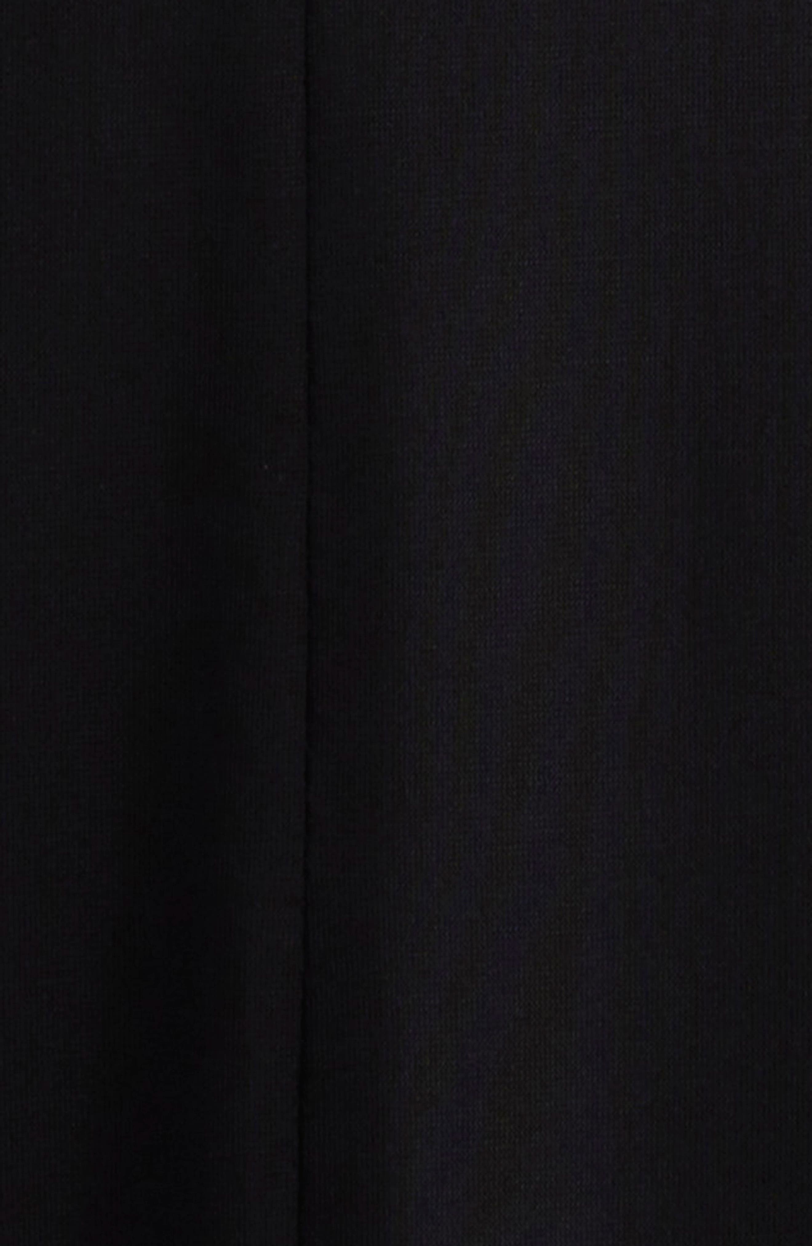 Emporio Armani Ruched Sheath Dress in Solid Black at Nordstrom - 6