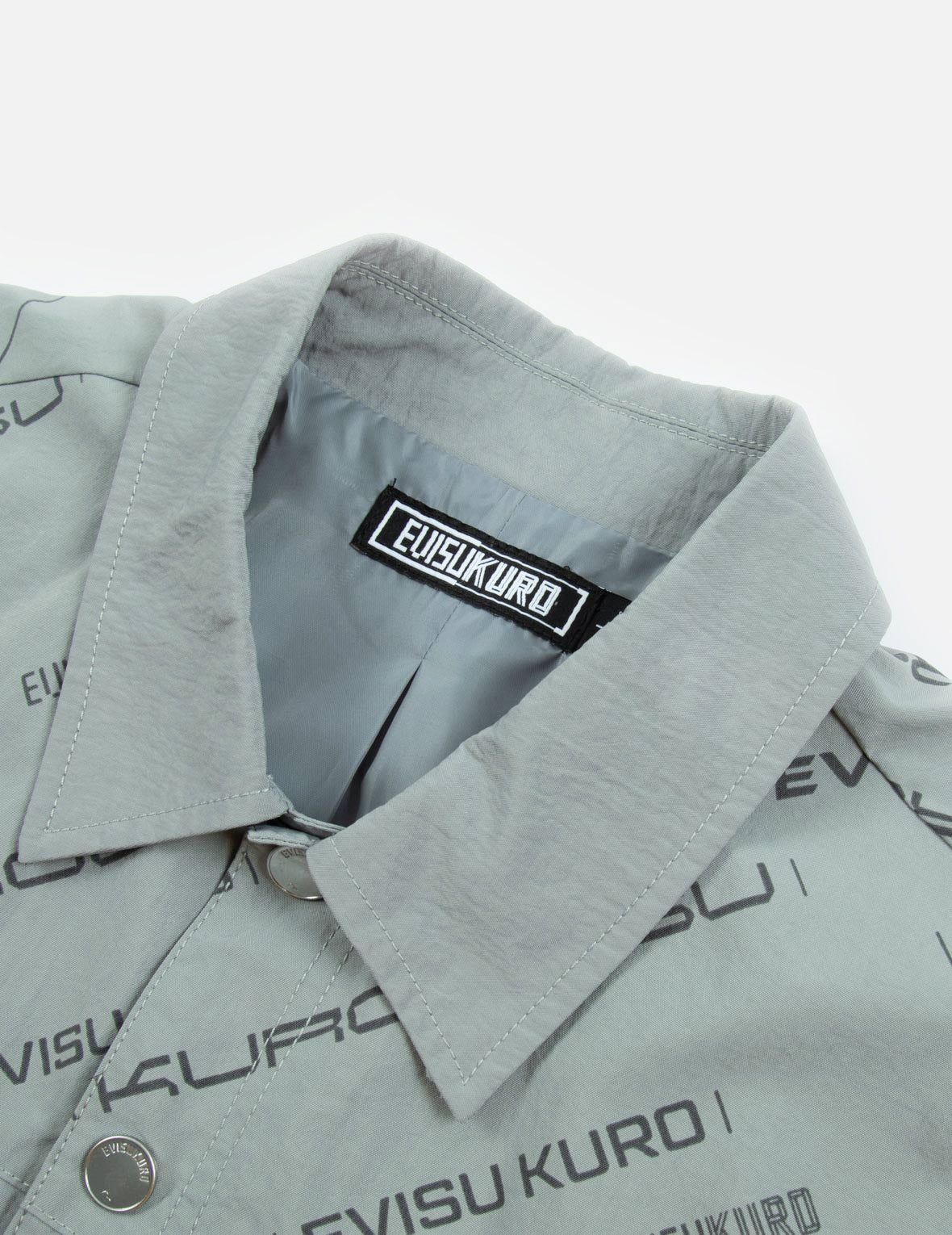Monogram Logo Print Utility Jacket - 9