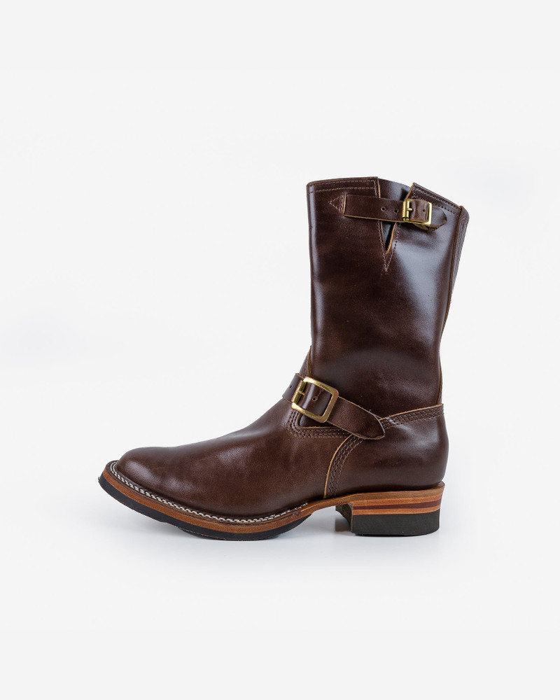 Iron Heart WESCO-MRLOU-BRN Wesco® - 10" Horsehide  Engineer Boot - Brown. The "Mister Lou" outlook