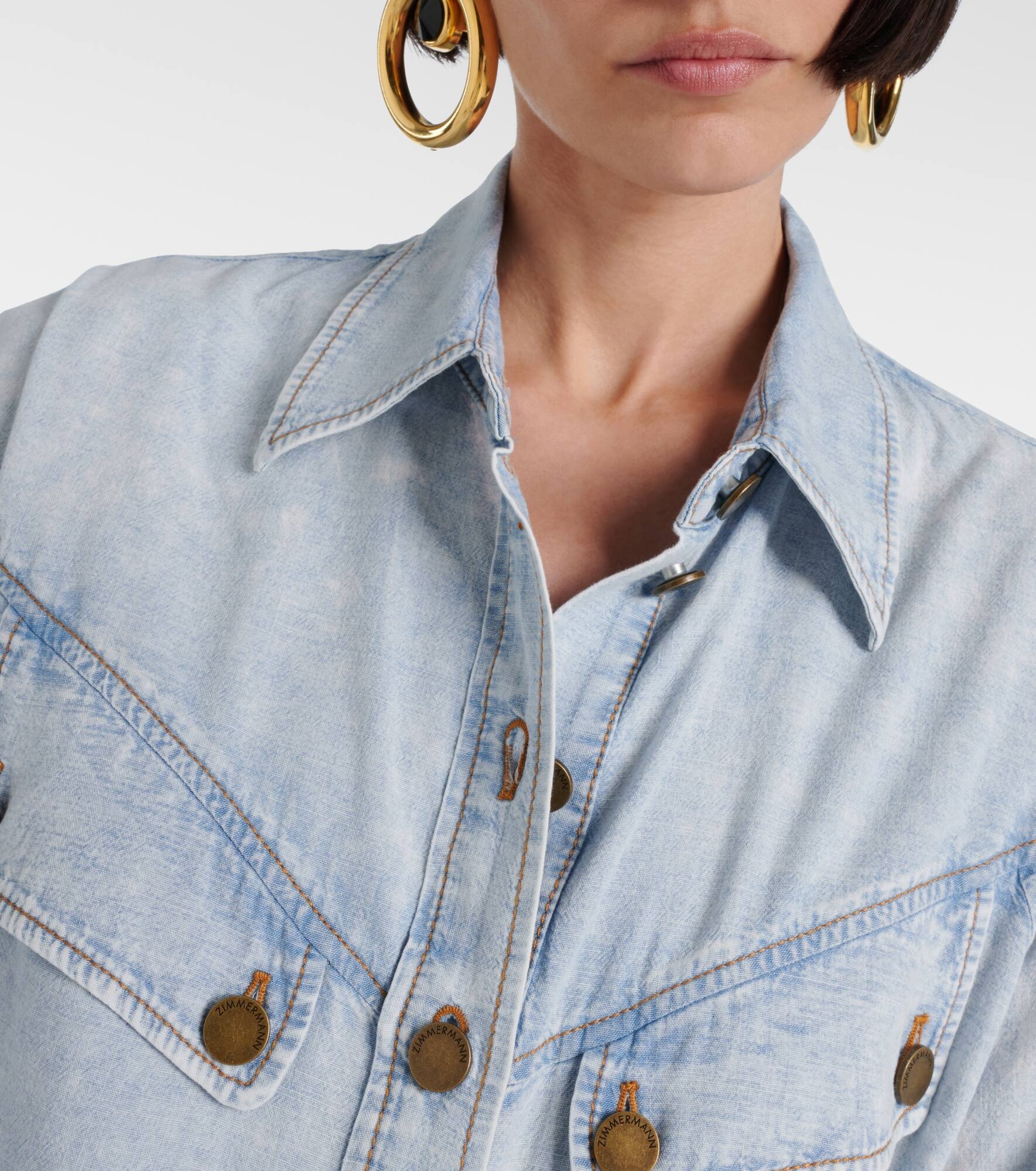 Denim shirt - 4