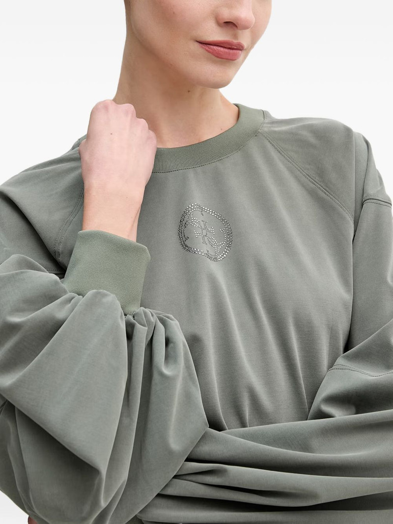 4G embellished balloon-sleeve sweatshirt 4