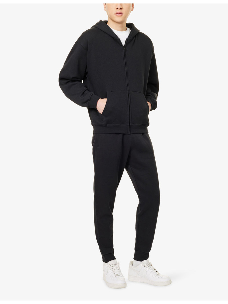 SKIMS Lounge Regular-Fit Cotton-Blend Hoodie outlook