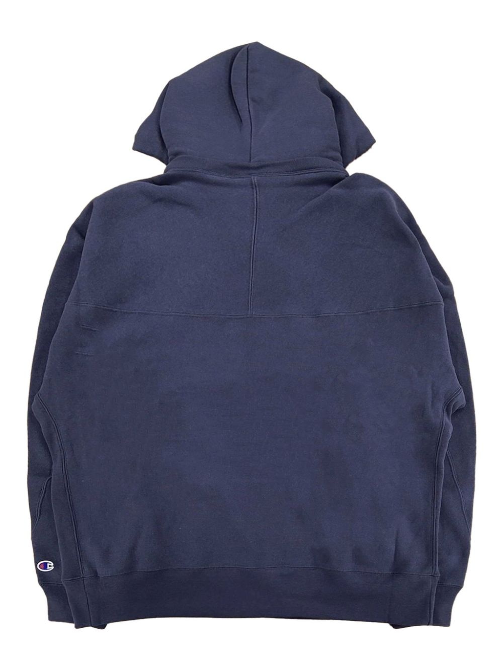 x Champion logo-embroidered hoodie - 2