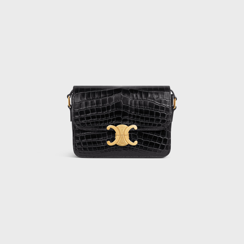 Teen Triomphe Bag in Crocodile 1