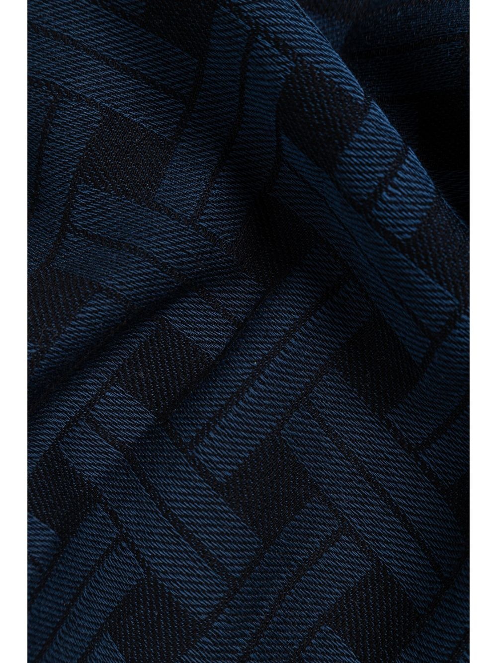 logo-jacquard scarf - 3