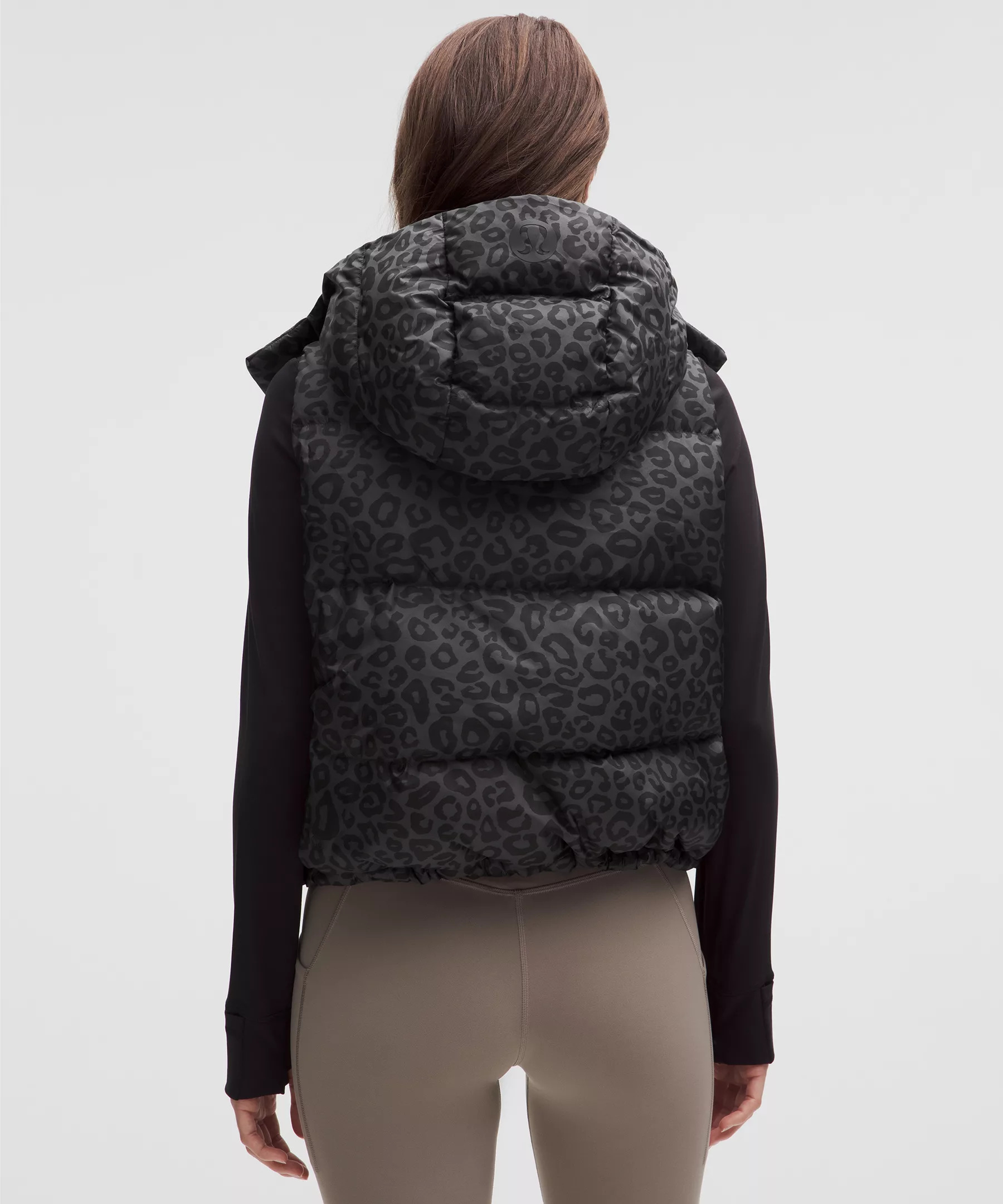 Wunder Puff 600-Down-Fill Cropped Vest *Print - 3