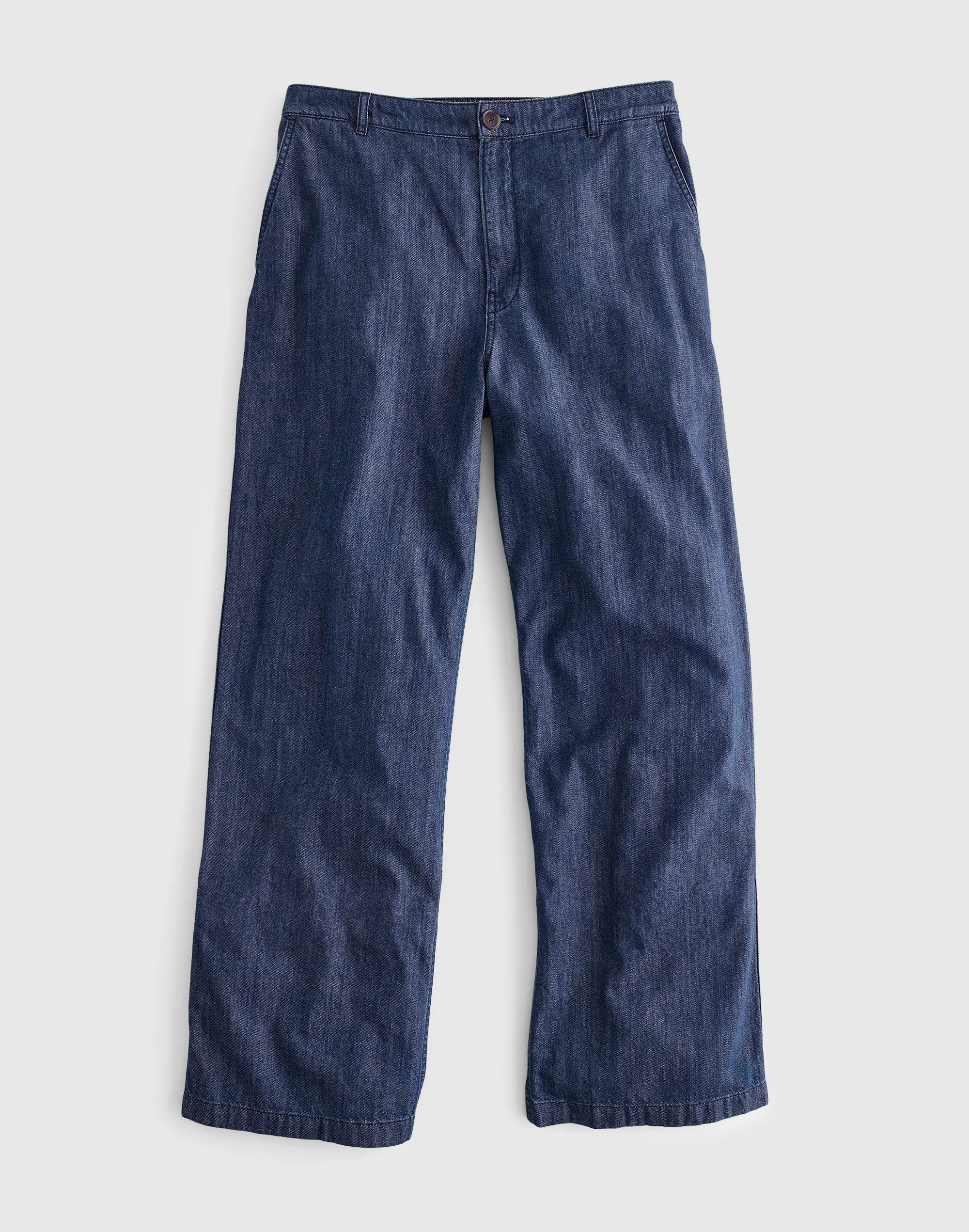 The Zoe Relaxed Straight Denim Pant - 1
