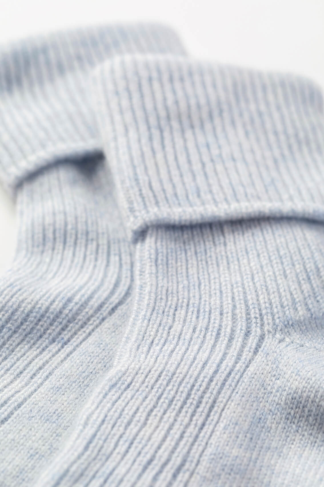 Women's Blue Cashmere Lounge Socks - 2