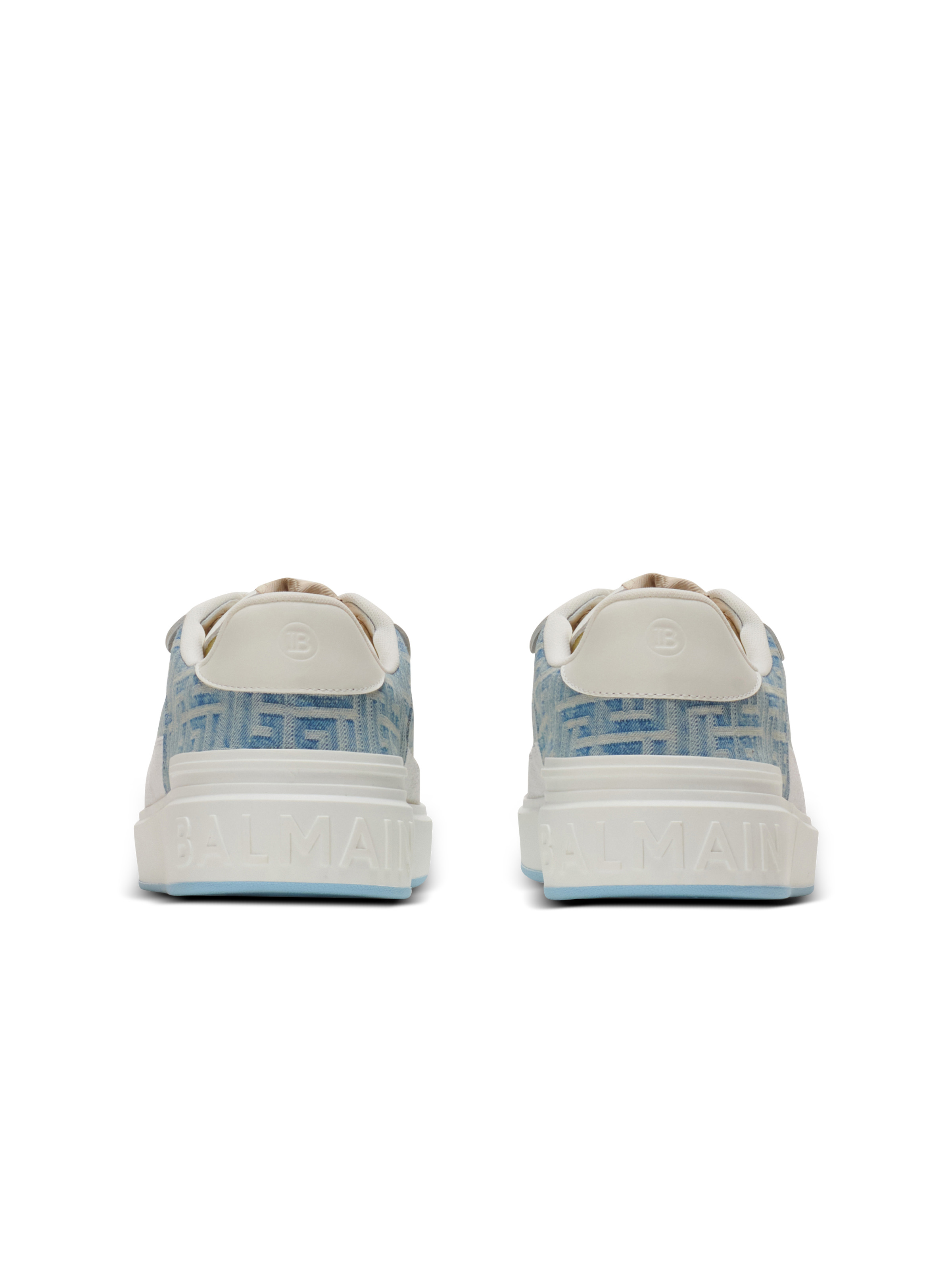 B-Court Flip trainers in monogrammed PB Labyrinth denim - 5