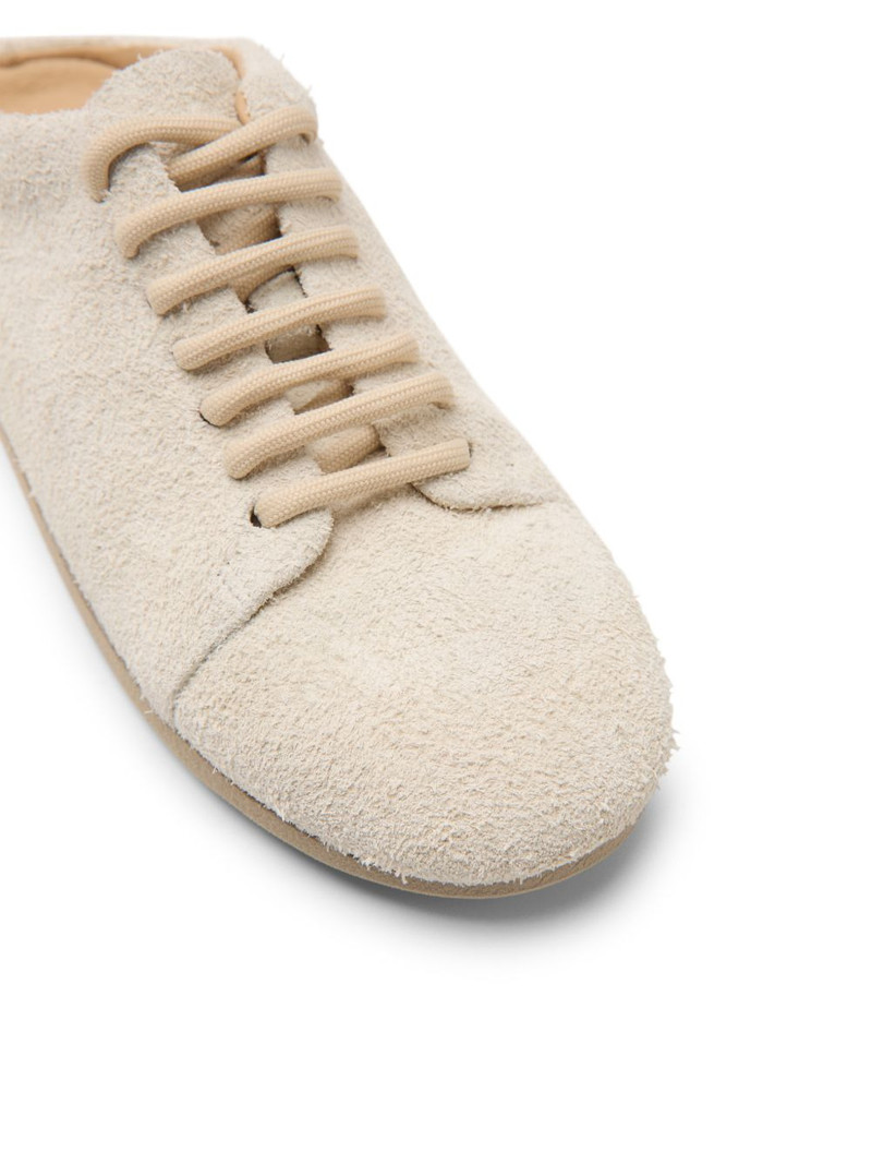lace-up flat mules 3