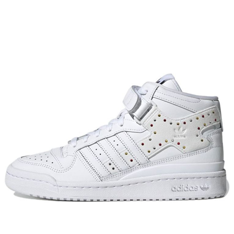 (WMNS) adidas Swarovski x Forum Mid 'White Black' GY0819 1
