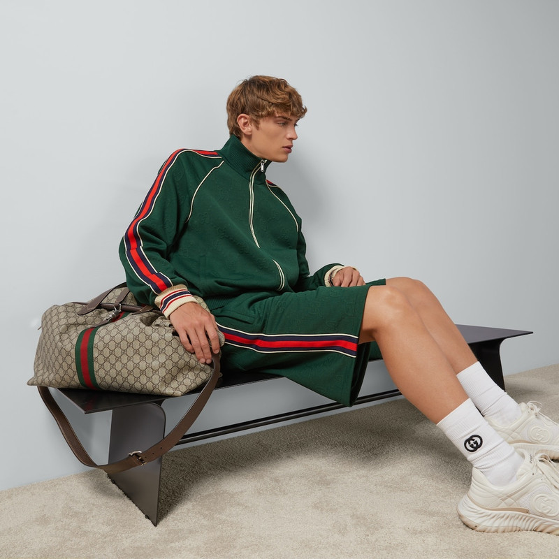 GUCCI GG jacquard jersey shorts outlook