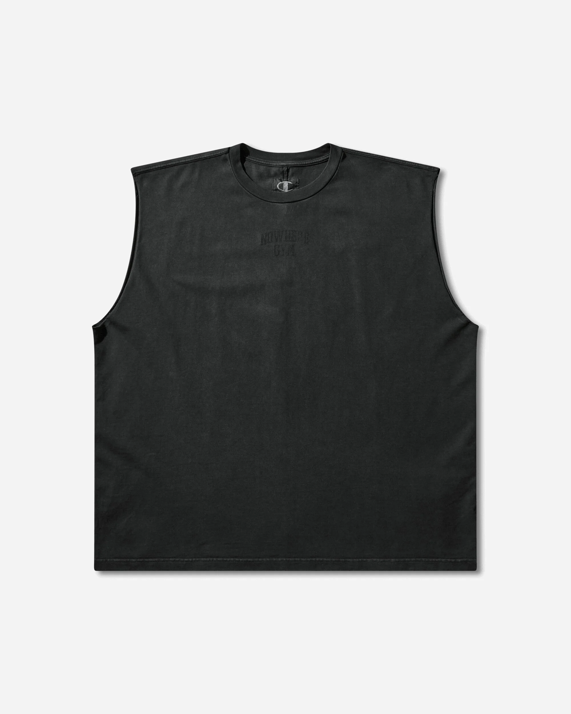 Nowhere Gym Sleeveless T-Shirt Black - 1