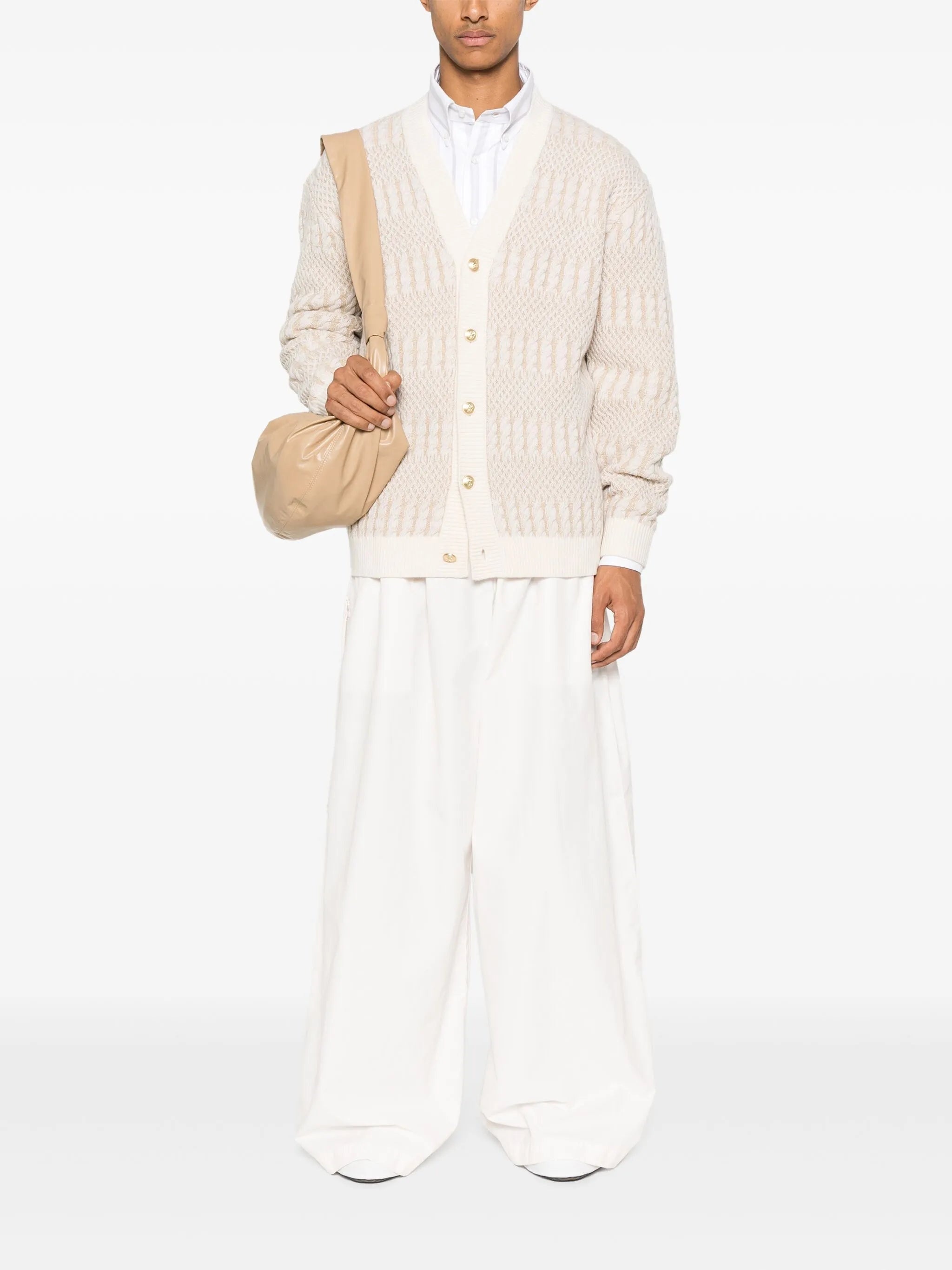 Merino Wool Cardigan - 2