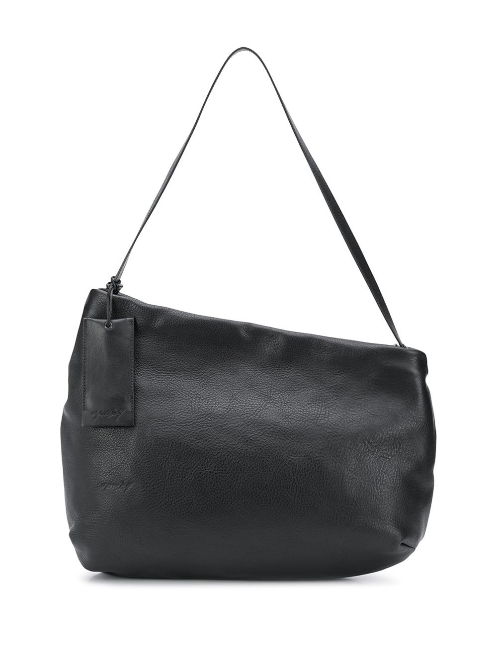 branded pebble shoulder bag - 6