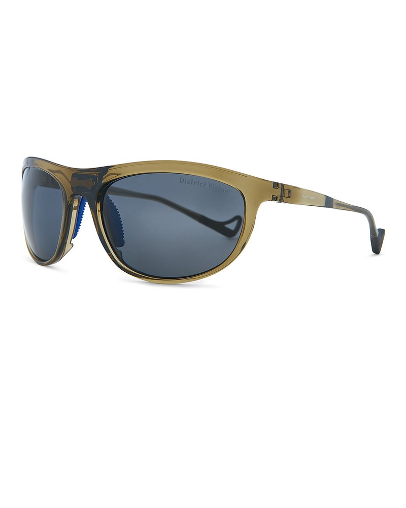 District Vision Takeyoshi Altitude Master Sunglasses in Liquid & Water Gray outlook