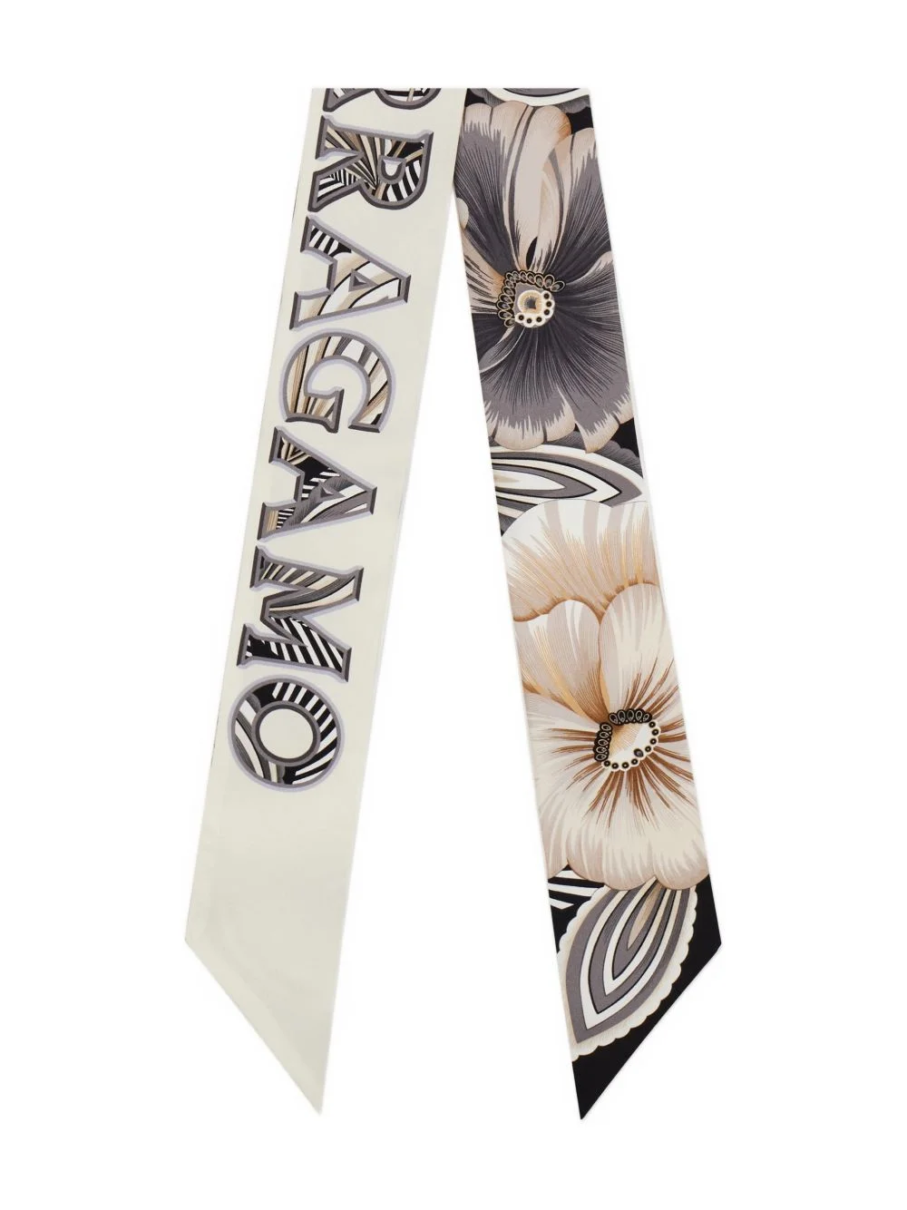 Ferragamo Women Printed Silk Foulard - 1