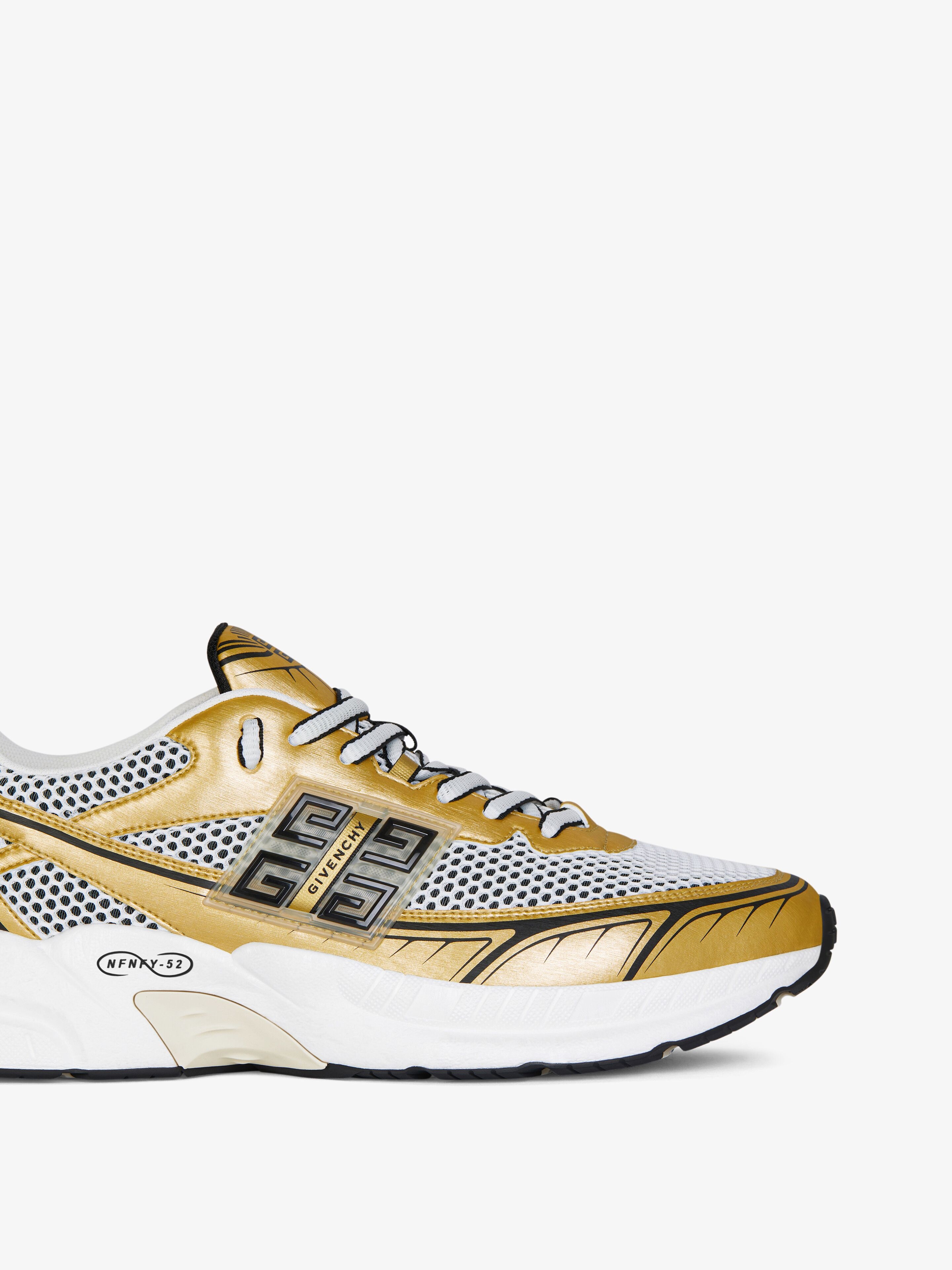NFNTY-52 RUNNERS IN SYNTHETIC LEATHER AND MESH - 6