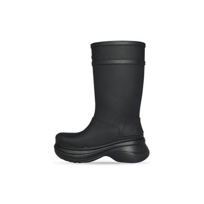 BALENCIAGA Men's Crocs™ Boot in Black outlook