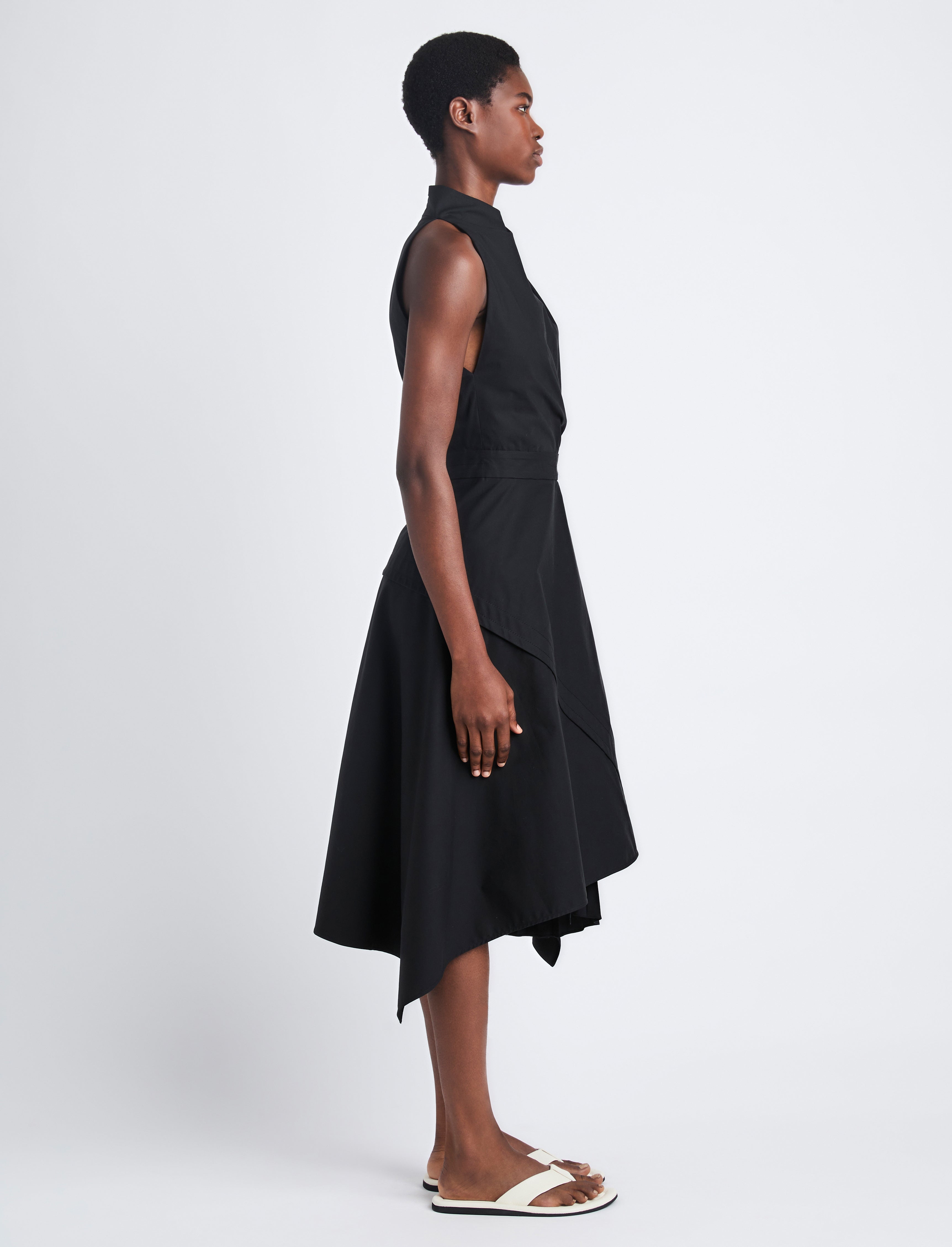 Yoko Dress in Compact Poplin - 3