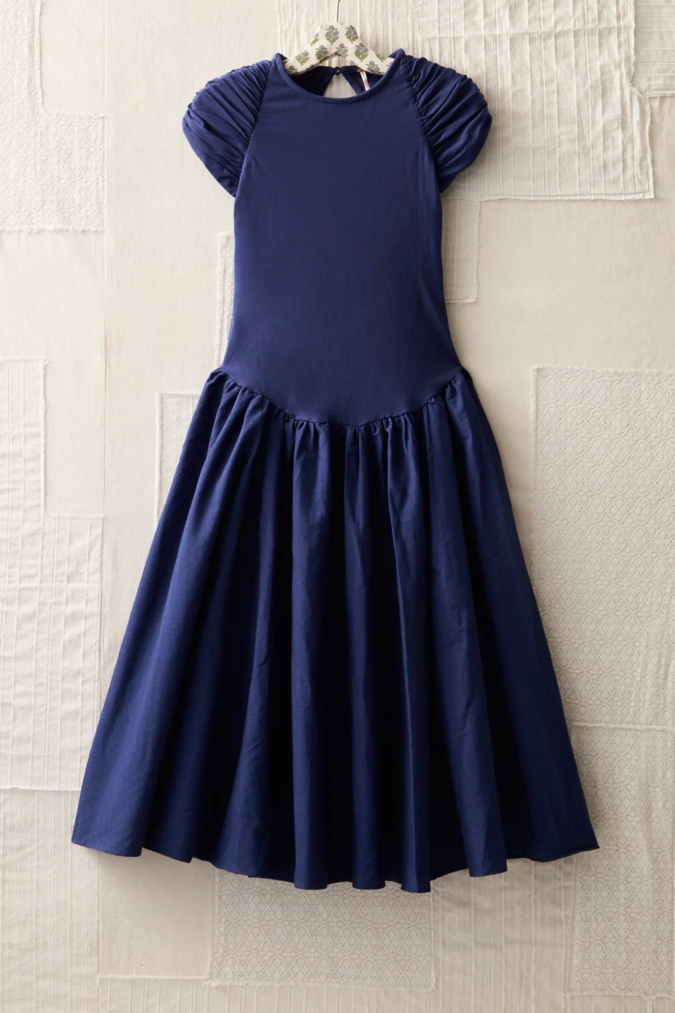 FP MART: Vintage: The Originals Knit And Swiss Dot Fit And Flare Dress - 1