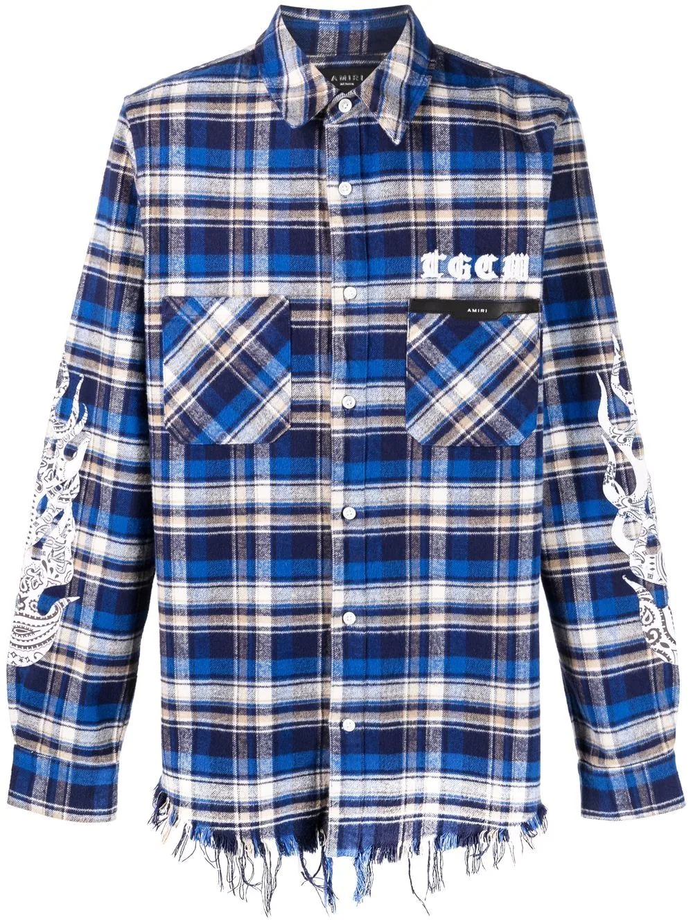 x The Great City Workshop checked shirt - 1