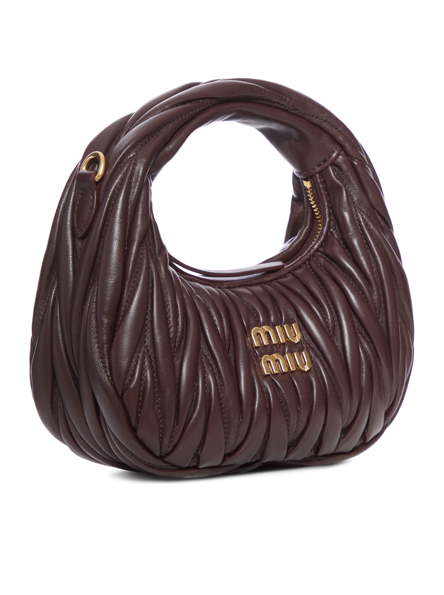 WANDER MINI HOBO BAG IN QUILTED NAPPA - 2