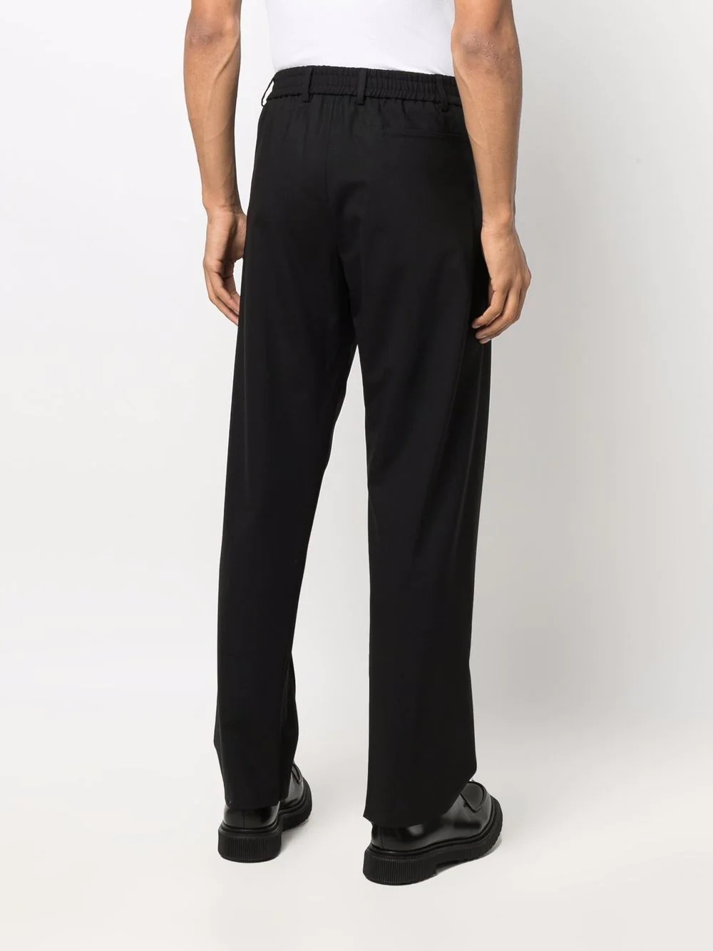 mid-rise tailored trousers - 4