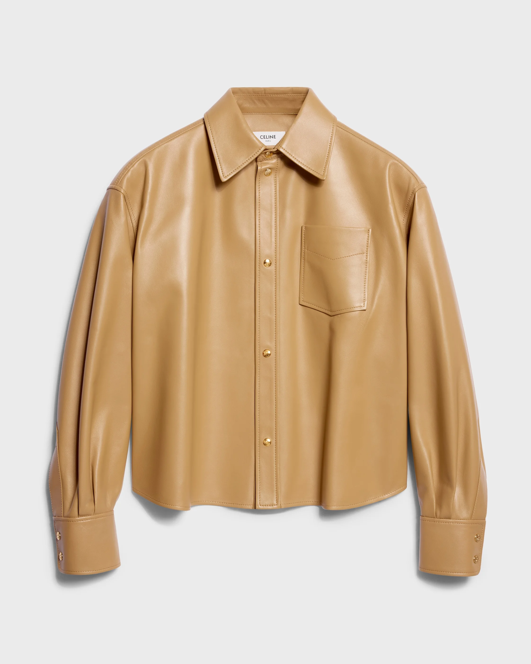Shirt IN soft lambskin - 1