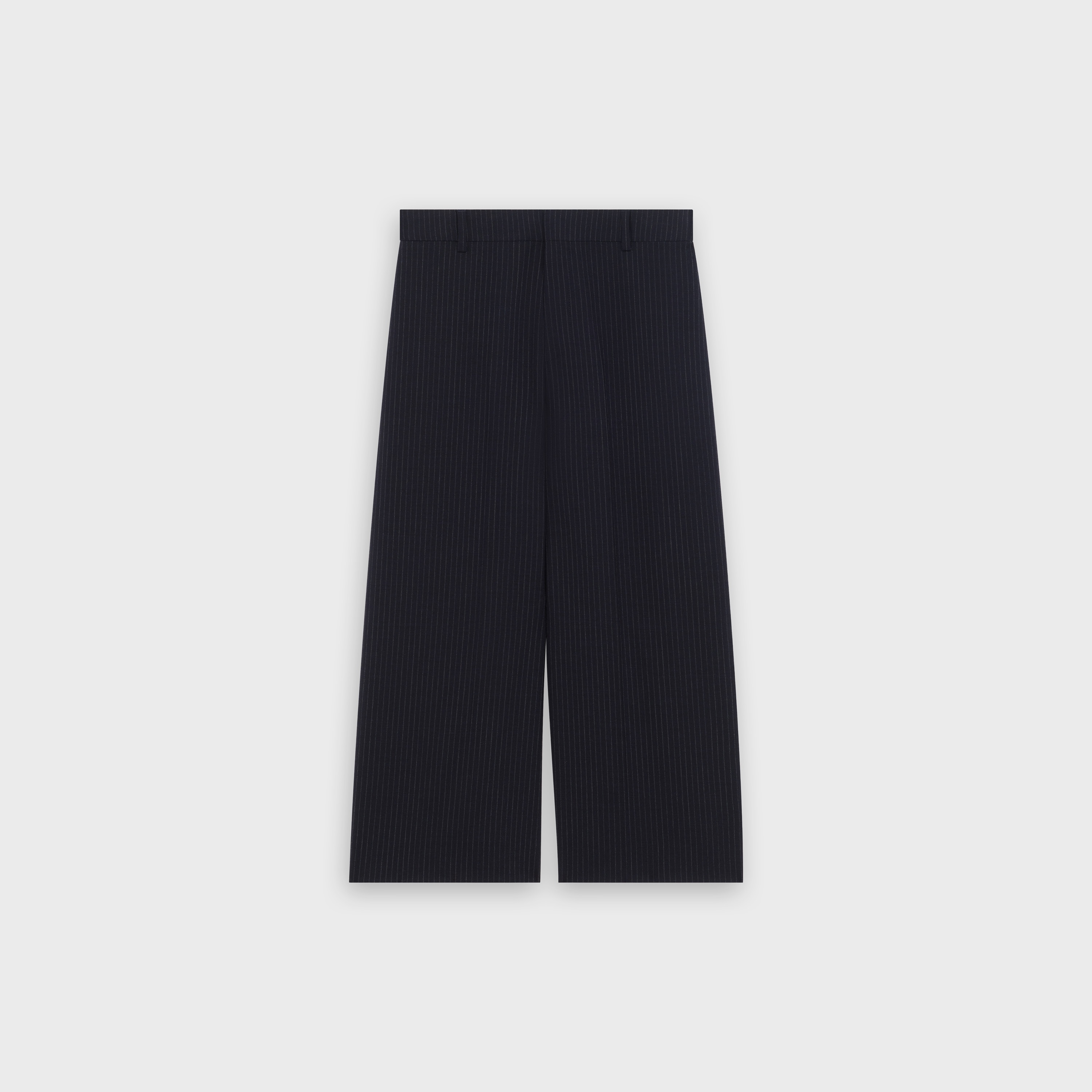 CULOTTES IN STRIPED WOOL FABRIC - 1