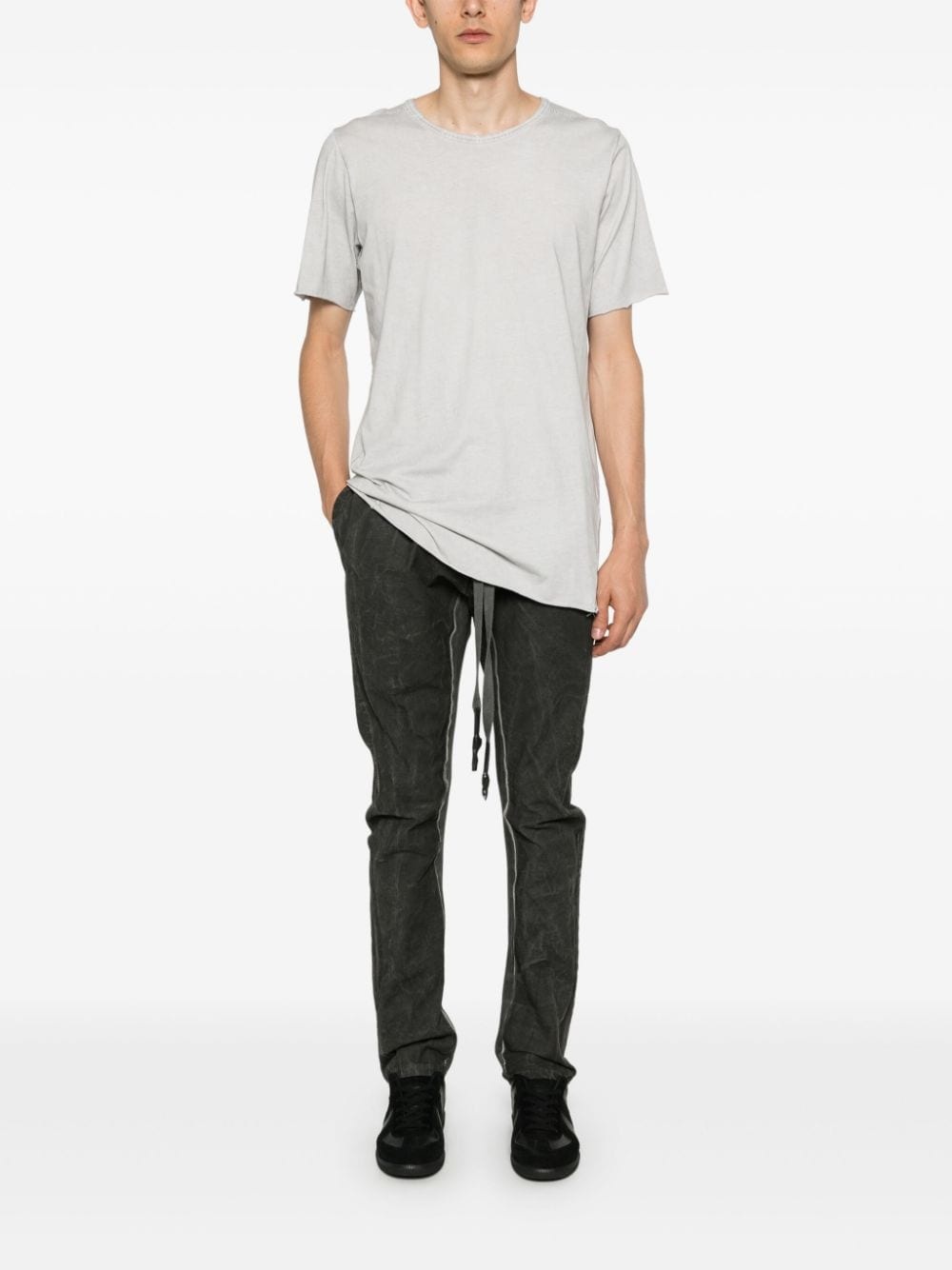 Nouveu distressed organic cotton T-shirt - 2