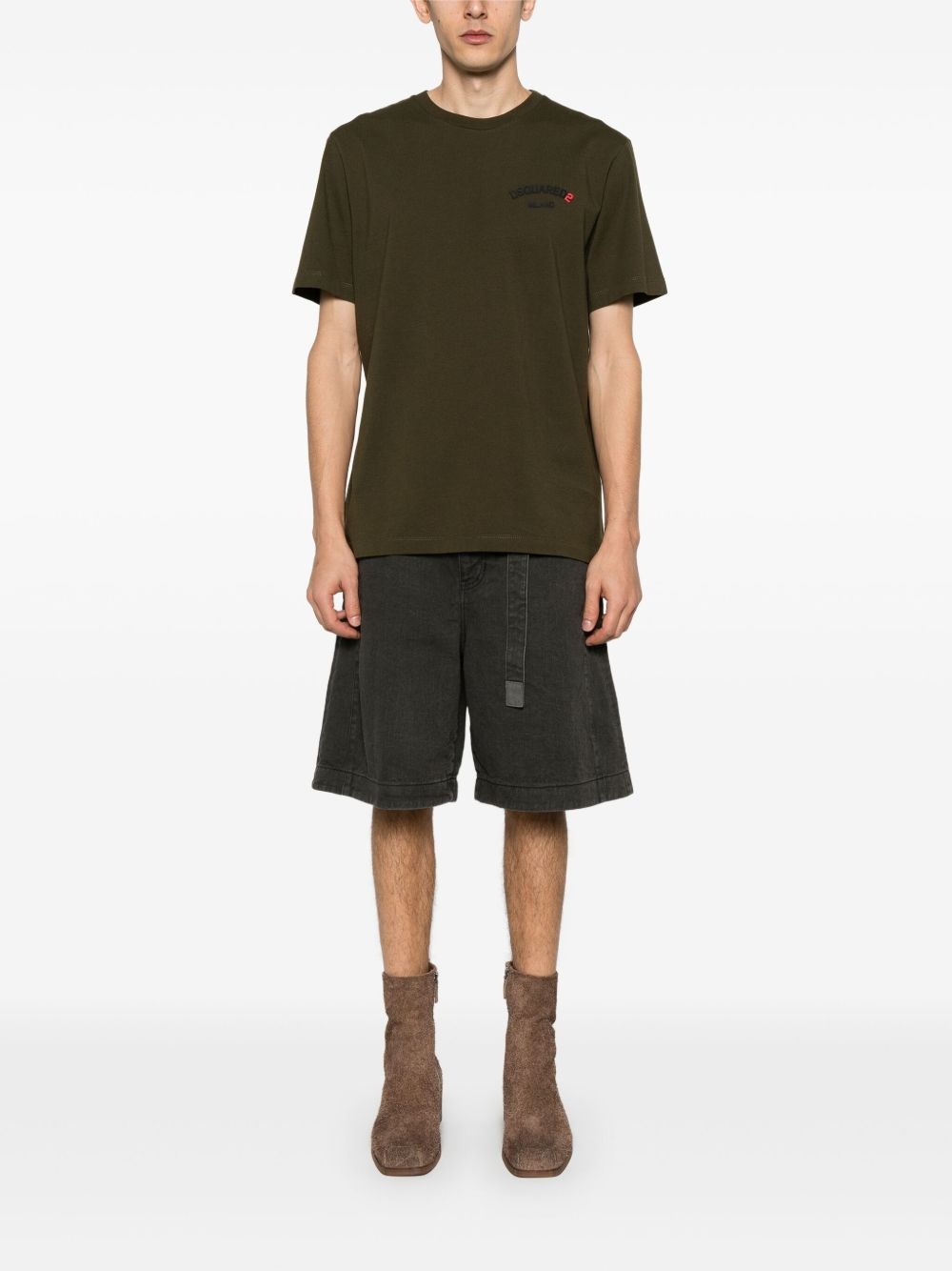 rubber-logo T-shirt - 2