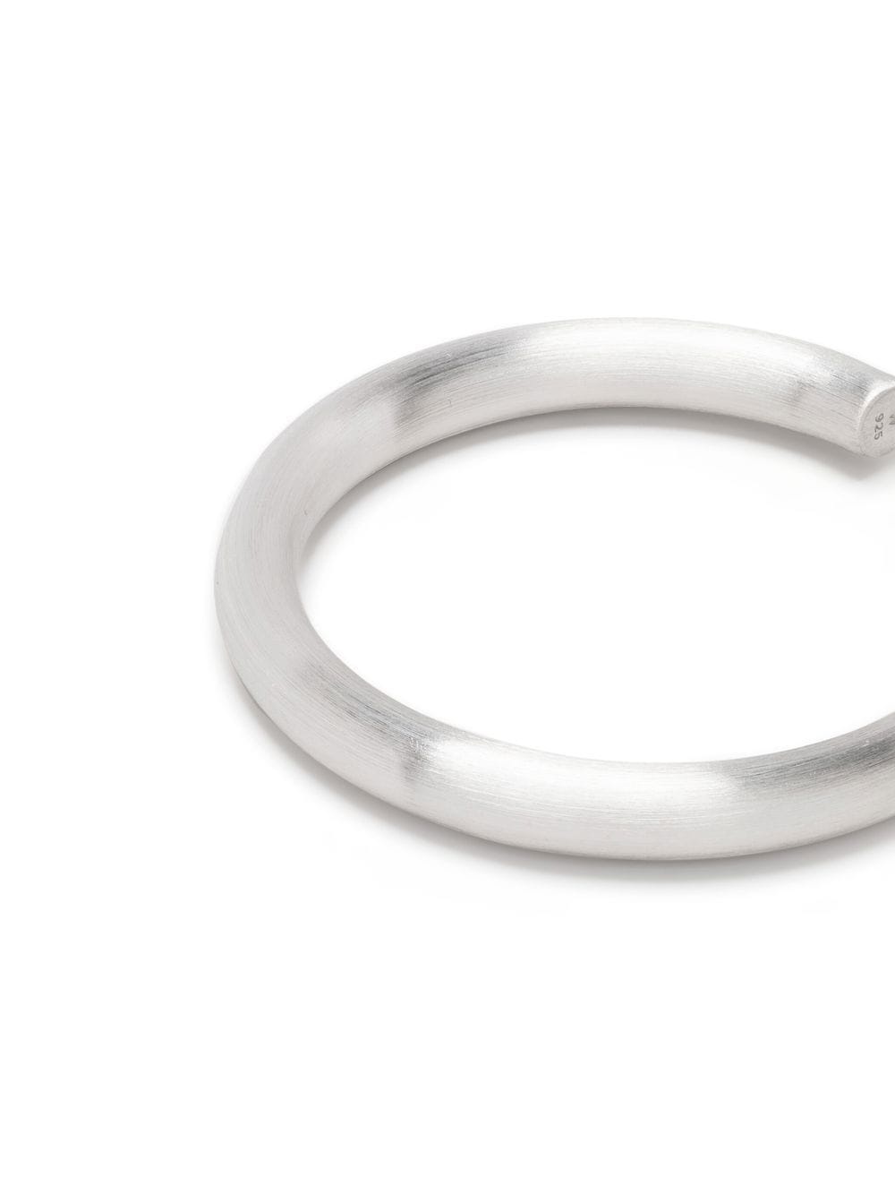 Classic Thick Satin XL hoop earrings - 3