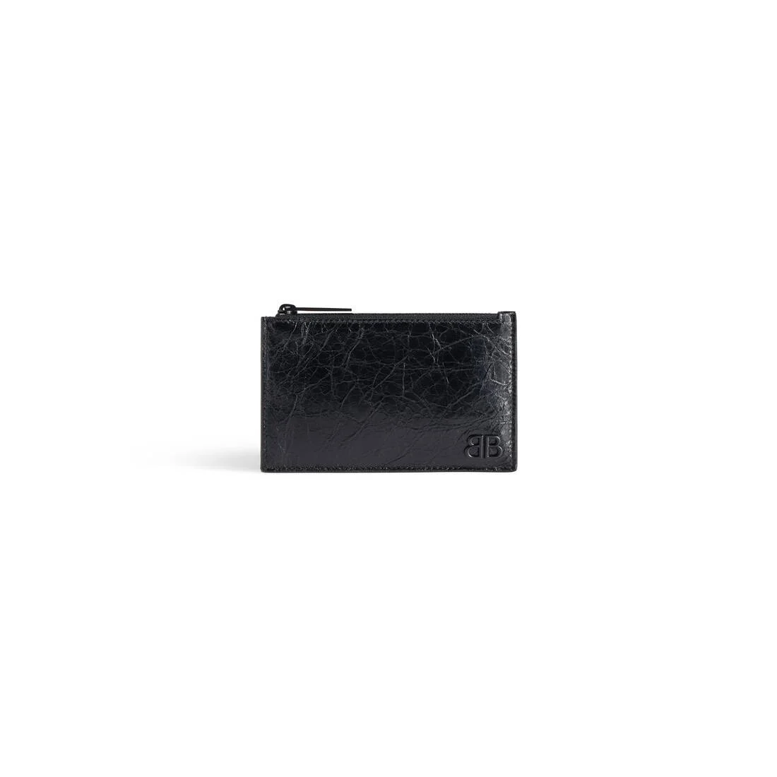 Men's Monaco Long Coin And Card Holder in Black - 1