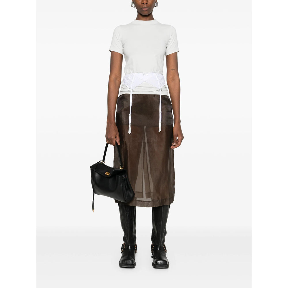Balenciaga Grey Tops - T-Shirts & Jerseys Women - 3