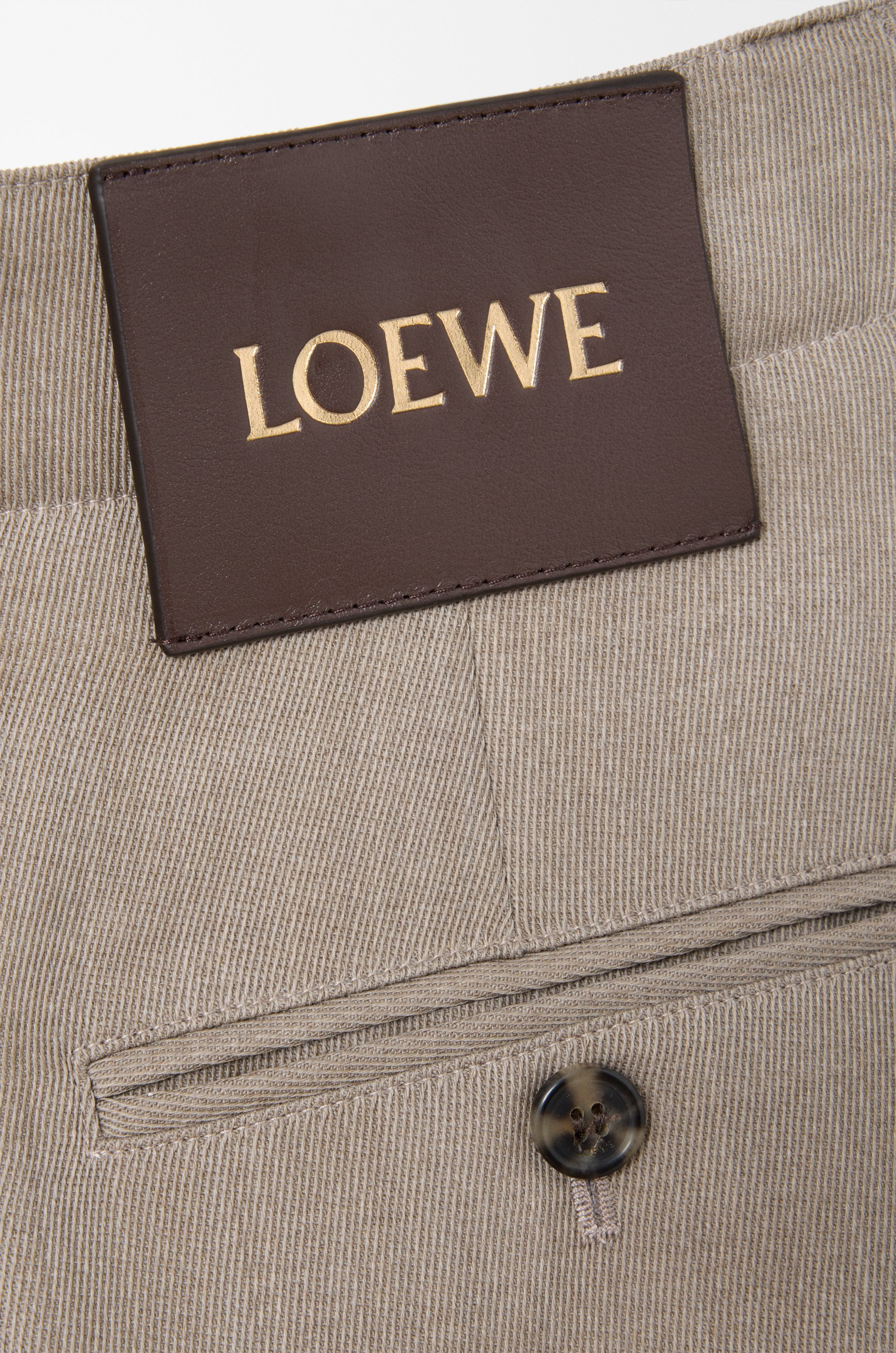 Belted trousers in wool - 3