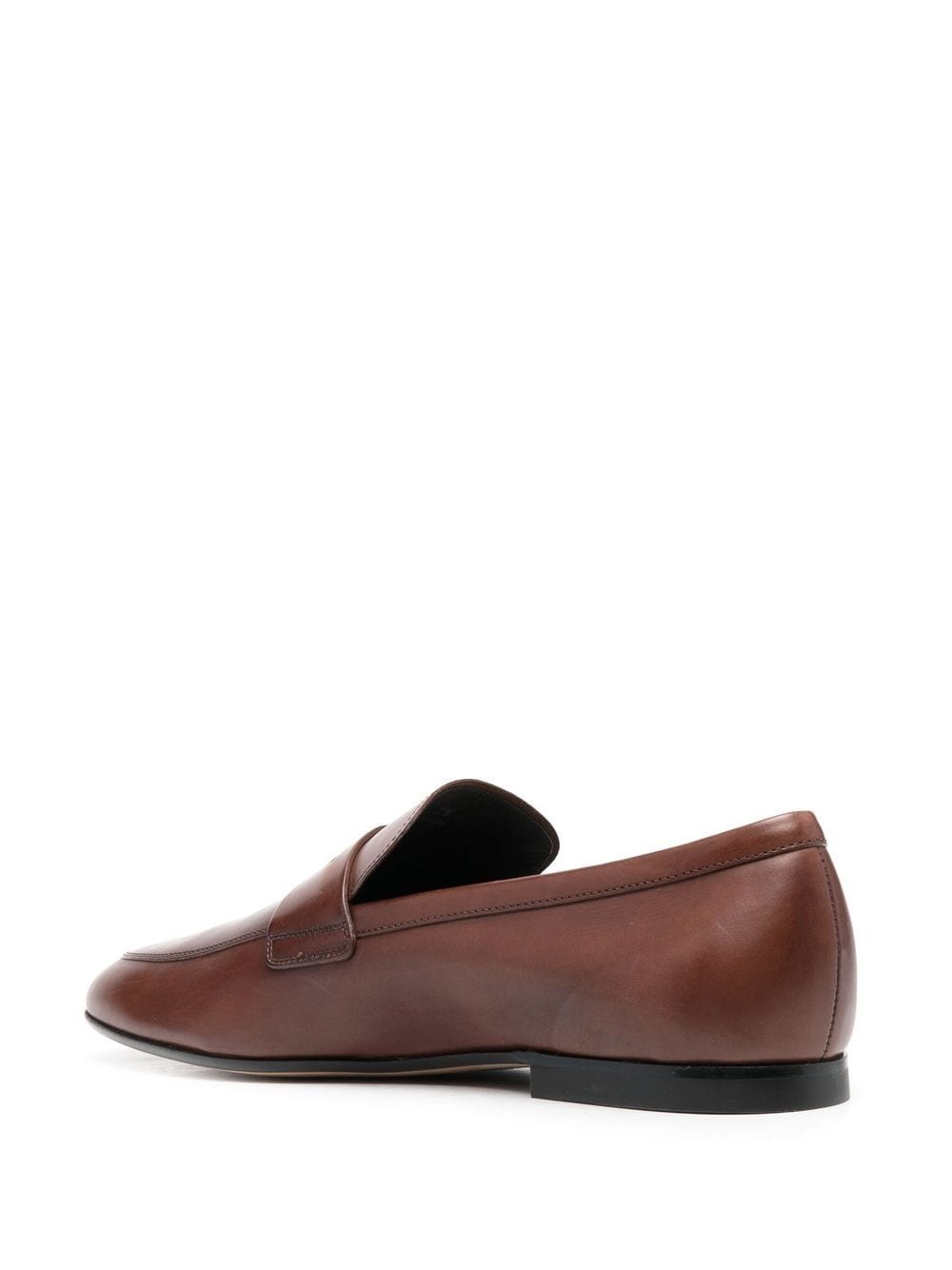 penny-strap leather loafers - 3