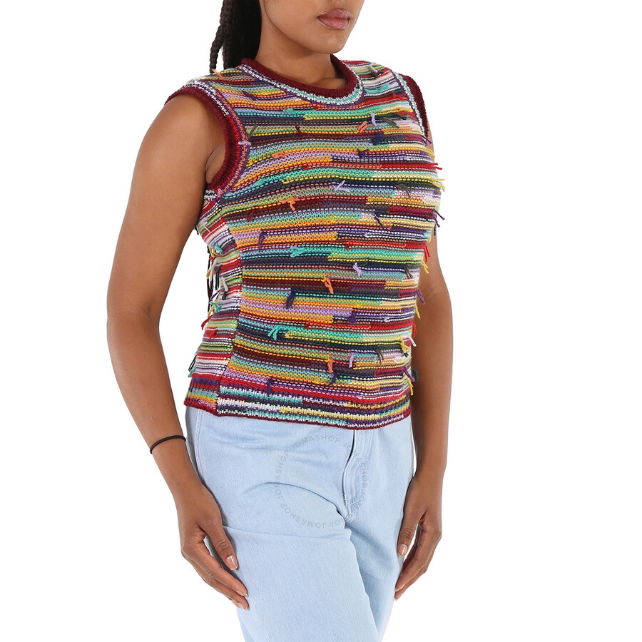 Chloe Ladies Multicolor Sleeveless Jumper - 4