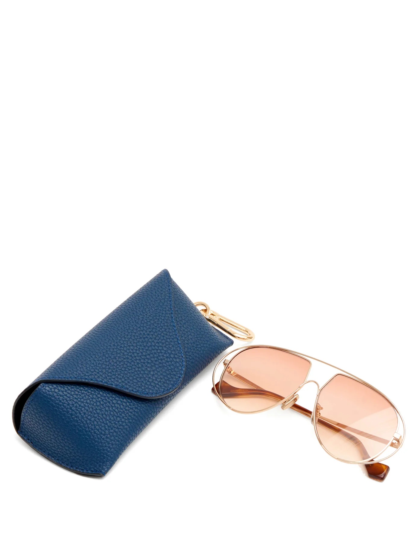 Aviator metal sunglasses - 4