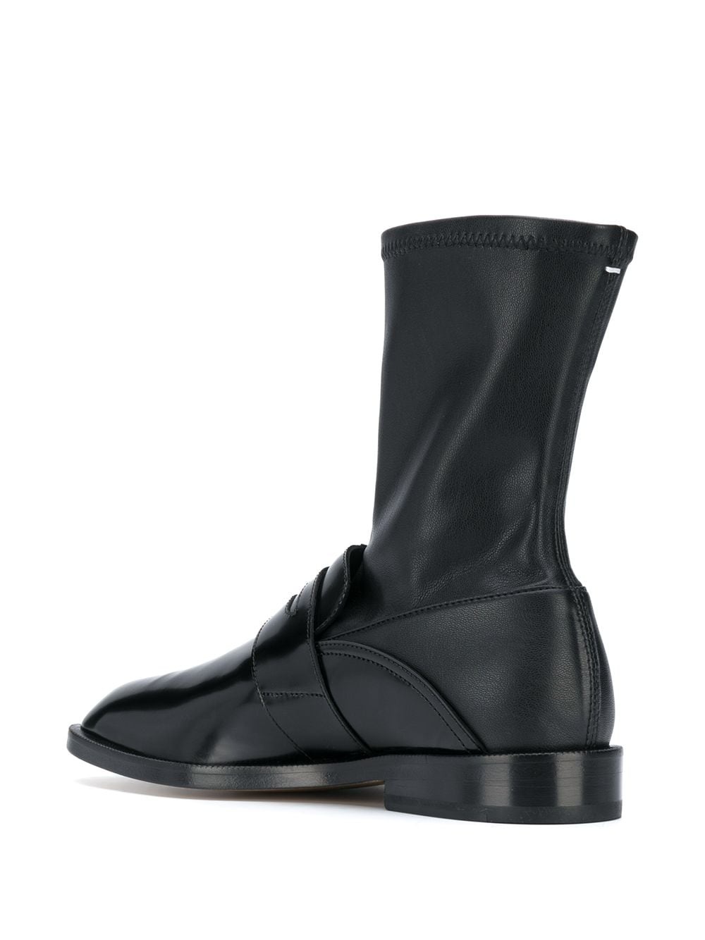 Tabi leather loafer boots - 3