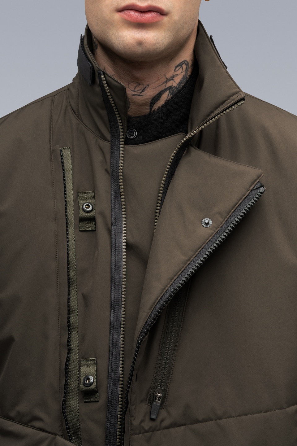 J68-PL 2L Gore-Tex Infinium™ Windstopper® Rider Jacket RAF Green - 21