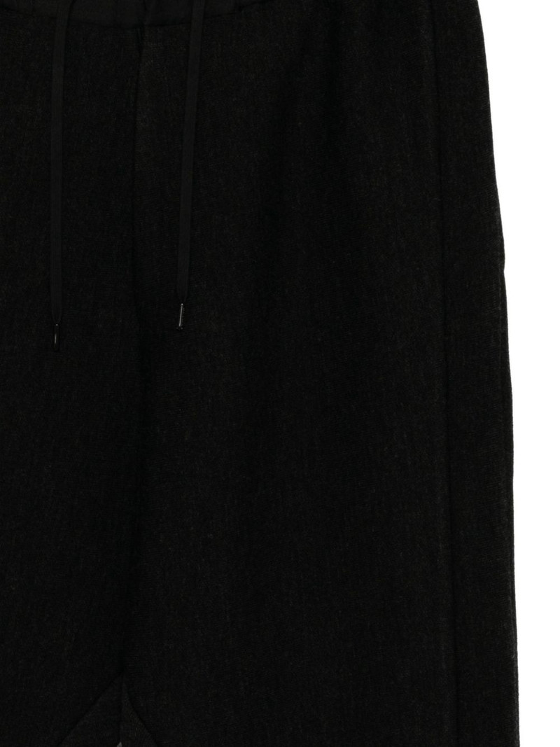 panelled drop-crotch trousers 3