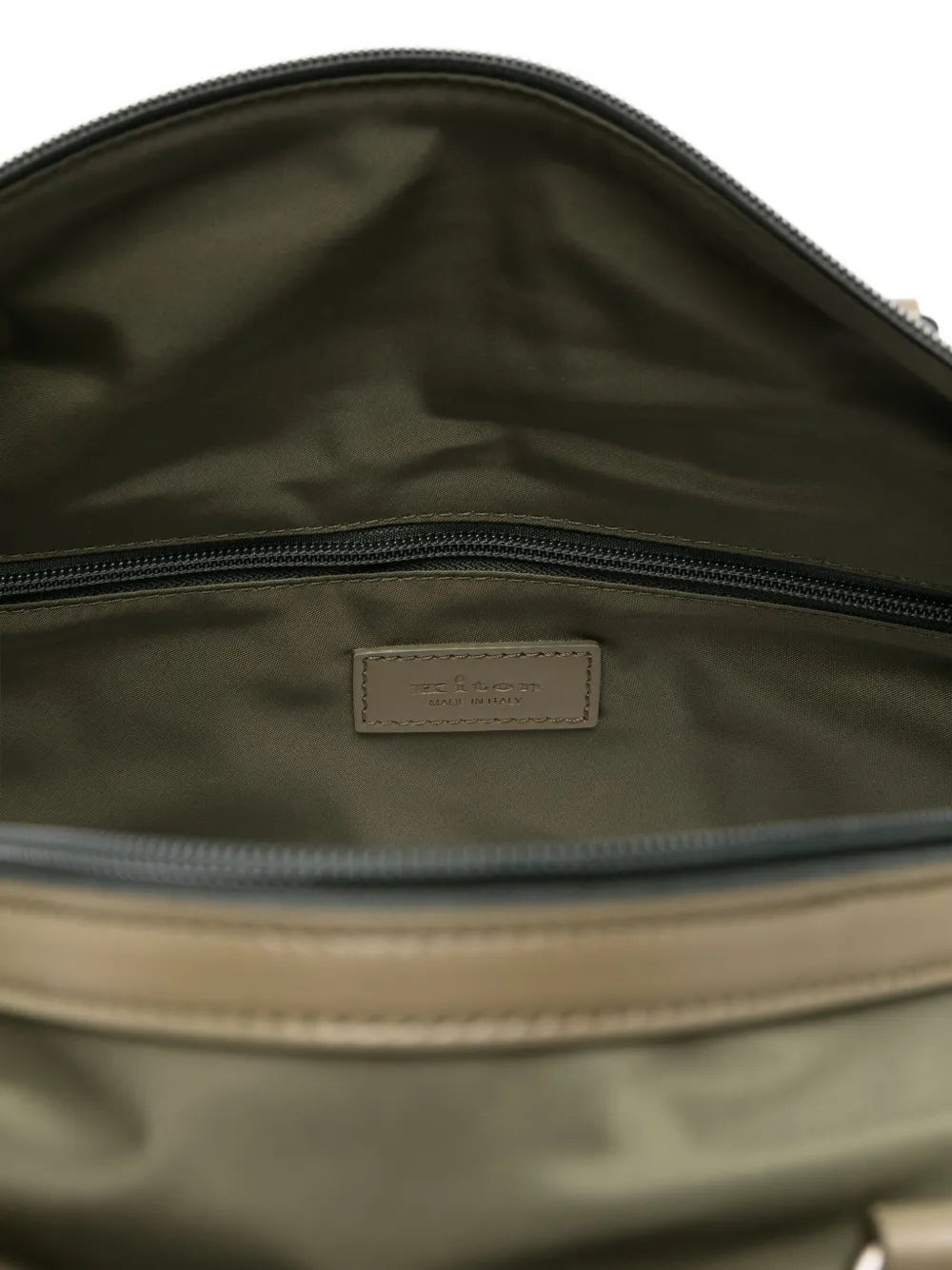 KITON - Kiton Men Travel Bag With Logo Tag - 4