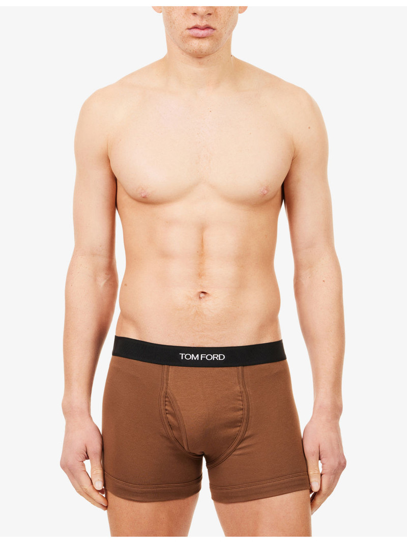 TOM FORD Classic Cotton-Jersey Boxer Briefs outlook